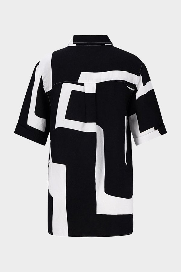 ΛΙΝΟ ΠΟΥΚΑΜΙΣΟ FYNCH HATTON - 997-BLACK